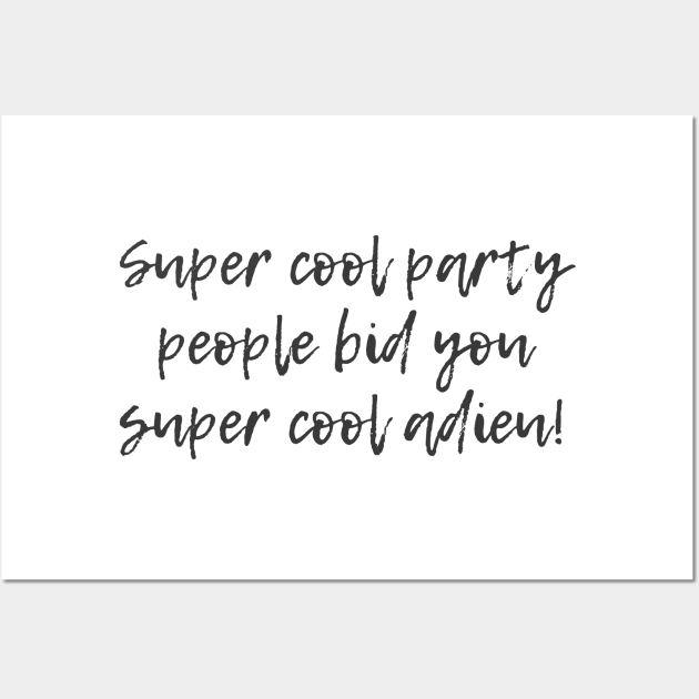 Super Cool Party People Wall Art by ryanmcintire1232